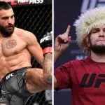 Benoit Saint-Denis et Khabib Nurmagomedov. 