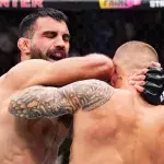 Benoit Saint-Denis s'est incliné par KO face à Dustin Poirier lors de l'UFC 299. 