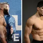 Cédric Doumbé a lancé les hostilités avec Baki lors d'un gala de boxe à Tours. 