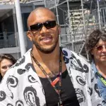 Ciryl Gane au GP de F1 de Monaco. 