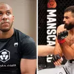 Ciryl Gane a été conquis par la victoire de Benoit Saint-Denis à l'UFC Paris. 