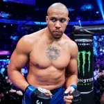 Ciryl Gane lors de l'UFC 285. 
