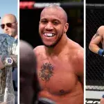 Conor McGregor, Ciryl Gane et Justin Gaethje sont tous les trois sous contrat avec l'UFC. 