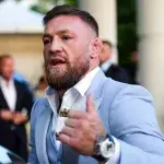 Conor McGregor, combattant de l'UFC, passe régulièrement à Cannes avec sa famille. 