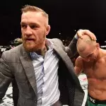 Conor McGregor et Artem Lobov à l'UFC en 2016. 