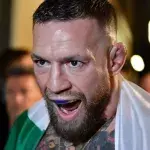 Conor McGregor à l'UFC 264. 