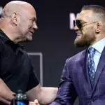 Dana White et Conor McGregor 