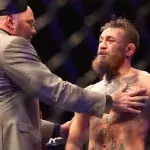 Dana White et Conor McGregor. 
