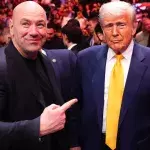 Dana White et Donald Trump à l'UFC