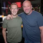 Dana White et Mark Zuckerberg