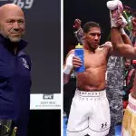 Dana White n'a pas été tendre avec Francis Ngannou, vaincu par KO par Anthony Joshua. 