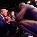 Donald Trump et Jon Jones.