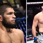 D'origine daghestanaise, Nassourdine Imavov a reçu les encouragements de son compatriote Khabib. 