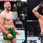 Dricus Du Plessis et Khamzat Chimaev 