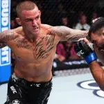 Dustin Poirier et Benoit Saint-Denis