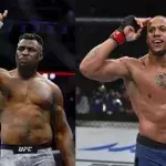 Francis Ngannou et Ciryl Gane