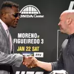 Francis Ngannou et Dana White 