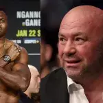 Francis Ngannou et Dana White