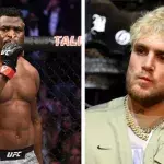 Francis Ngannou et Jake Paul se sont croisés lors du tournage du podcast "Uninterrupted". 