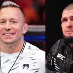 Georges Saint-Pierre et Khabib Nurmagomedov