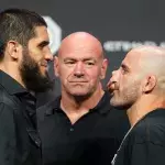 Islam Makhachev défendra sa ceinture de champion des poids légers contre Volkanovski à l'UFC 294. 