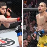 Islam Makhachev et Alex Pereira. 