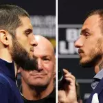 Islam Makhachev et Renato Moicano.