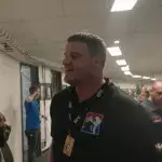 Israel Adesanya et Marc Goddard 