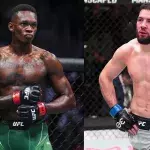 Israel Adesanya et Nassourdine Imavov