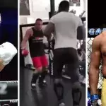 Jérôme Le Banner et Francis Ngannou ont croisé les gants au MMA Factory à Paris. 