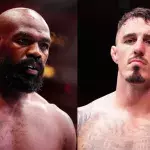 Jon Jones et Tom Aspinall