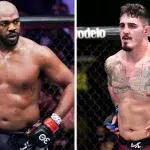 Jon Jones et Tom Aspinall. 