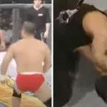 Keith Hackney contre Joe Son à l'UFC 4. 