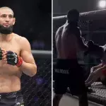 Khamzat Chimaev a envoyé au tapis Jalin Turner lors d'un sparring. 