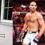 Khamzat Chimaev et Sean Strickland 