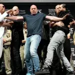 La situation était tendue lors du face-à-face entre Masvidal et Covington. 