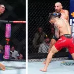 les KO de Max Holloway sur Gaethje et d'Ilia Topuria sur Volkanovski font partie des KO de l'année 2024 à l'UFC. 