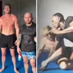 Logan Paul s'est entrainé avec Israel Adesanya et Alexander Volkanovski. 