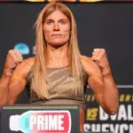 Manon Fiorot lors de l'UFC 306.