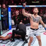 Mauricio Ruffy après sa victoire par KO face à King Green.