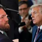 McGregor et Donald Trump 
