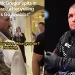 McGregor et Khabib Nurmagomedov 