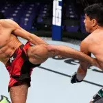 Muhammad Mokaev a battu Jafel Filho à l'UFC 286. 