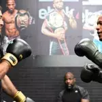 Nassourdine Imavov et Ciryl Gane s'entrainent ensemble au MMA Factory. 