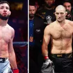 Nassourdine Imavov et Sean Strickland à l'UFC