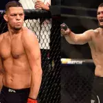 Nate Diaz et Khabib Nurmagomedov