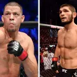 Nate Diaz et Khabib Nurmagomedov. 