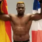 Ngannou photographié par l'UFC