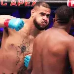 Talisson Teixeira dans la cage