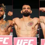 UFC PARIS 2024 WEIGH-IN